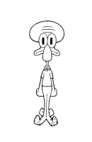 SpongeBob SquarePants kleurplaat 6